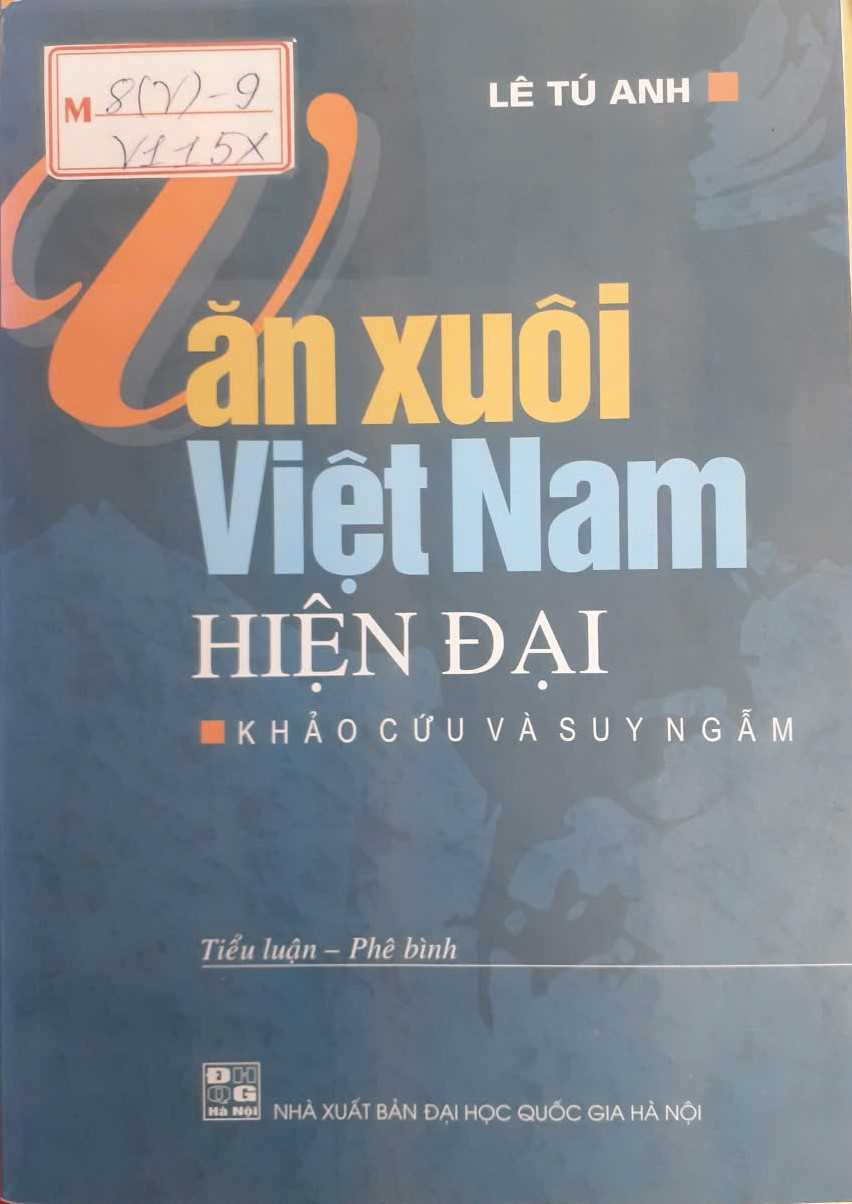Văn xuôi Việt Nam hiện đại – Khảo cứu và suy ngẫm
